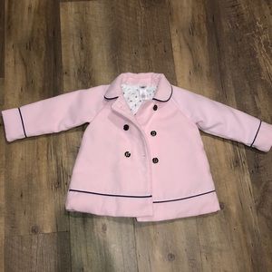 Little Me Pink Coat, 24 Months